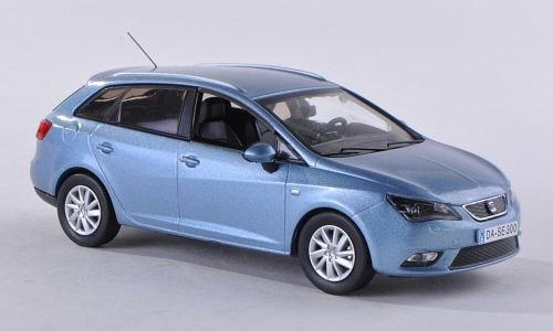 Seat Ibiza ST, met.-hell-blau , 2013, Modellauto, Fertigmodell, Seat 1:43