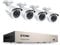 ZOSI CCTV Video Überwachungssystem 8CH H.265+ 1080P DVR mit 4X HD 2.0MP Outdoor Überwachungskamera Set Ohne Festplatte, 20m IR Nachtsicht