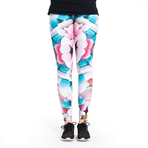cosey - Festival-Party-Line Leggings (Einheitsgröße) - (Pillen)