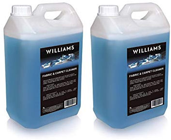 Williams Racing 2 x 5L Fabric and Carpet Cleaner