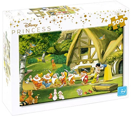 KING 55916 Disney Schneewittchen Puzzle, 500 Teile