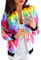 NNGOTD Damen Winterjacke lang Damen Sweatshirt Jacke Sweatshirt Damen 4XL Jacke Damen Tshirt elegant Damen Tshirt Langarm blau muskelshirts Damen XL