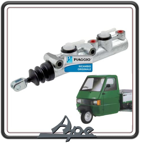 POMPA FRENO FRENI PER PIAGGIO APE TM 703 BENZINA E DIESEL - APE 602 - APE CAR - APE MAX DIESEL - APE POKER BENZINA E DIESEL ORIGINALE PIAGGIO.