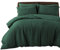Bronwen Mathews Bottle Green King Size Duvet Cover Set - Soft Microfibre King Bed Quilt Cover with 2 Pillowcases, Easy Care Wrinkle Free Bedding Set of 3 Pcs