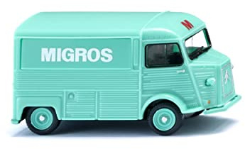 Wiking 026207 H0 Citroën HY Sales Car Migros Mint Green Gauge HO 1:87 Citroen