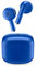Music Sound SWAG Auricolari Wireless a Capsula, Bluetooth, 20 Ore di Riproduzione, Auto Pairing, Controlli Touch, Case Compatto - Blu