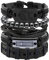 Manfnee Geflochtenes Lederarmband mit Kreuz Punk Goth Armband Schwarzes Leder Manschette Armband