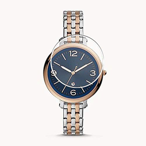 Vaxson 3 Stück Schutzfolie kompatibel mit Fossil Monroe WATCH CaseSize 38mm Display folie folien Displayschutzfolie ( nicht Panzer Schutz Glas folie SchutzGlas nicht PanzerGlas )