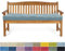 PHUSTJKL Bankauflage Bankkissen 115X50X6CM Sitzkissen für Bank rutschfeste Bankpolster Gartenbankkissen Rückenkissen Schaukel Stuhlkissen für Outdoor/Indoor Gartenmöbel Terrasse-Blau&Weiß