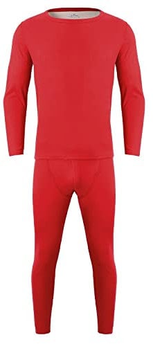 Thermounterwäsche Herren: Extra Warm Fussball Sport Winter Unterwäsche Funktionsunterwäsche Gefüttert 2 Teilig Lang Thermoanzug Baumwolle 4Xl Weich Atmungsaktiv Warme Unterwäsche Skiunterwäsche