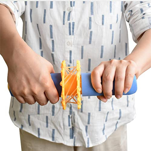 Goowafur Handgelenk-Trainer-Stärkungsgerät | Handgelenk- und Ellbogenstärkung mit Einstellbarer Kraft,Twist Hand Exerciser Ba zur Stärkung von Handgelenk und Unterarm mit Gummibändern