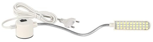 30LEDs Nähmaschine Licht Arbeits Schwanenhals Lampe Mit Magnetfuß LED Klemme Licht Schreibtisch Lampe Flexible Schwanenhals Lampe(EU plug 220V)