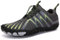 AONETIGER Barfußschuhe Damen Herren Traillaufschuhe Fitnessschuhe Atmungsakiv Leichte Barfussschuhe rutschfest Outdoor Wanderschuhe(A23 Grau,42EU)