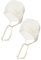 TupTam Unisex Baby Erstlingsmütze zum Binden 2er Pack, Farbe: Streifenmuster Beige, Größe: 50-56