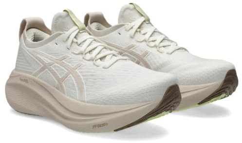 ASICS Gel-Nimbus 27, Sneaker Mujer, Crema/Beige Mineral, 41.5 EU