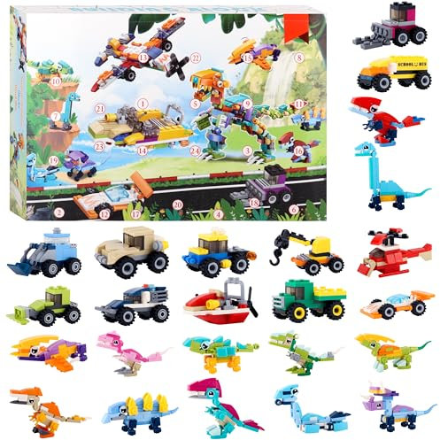 Belloxis Adventskalender 2024 Knobelspiele Adventskalender Jungen Weihnachtskalender Plastikpuzzle Adventskalender Teenager Jungs