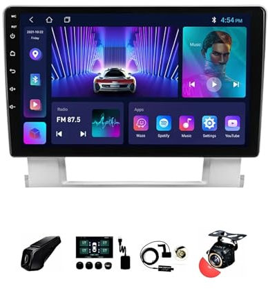Schermo Touch Android 12 HD da 9 Pollici, Lettore Stereo Automatico Bluetooth, navigatore satellitare, Radio autoradio 2 DIN per Buick Excelle 2 2009-2015/Opel Astra J 2009-2017 con GPS multimediale,