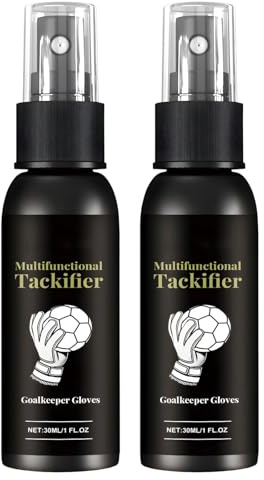 2PCS Goalkeeper Glove Glue Grip Spray, Enhanced Grip Spray for Goalie Gloves, Perfect for Soccer, Baseball, Rugby & More, 30ml