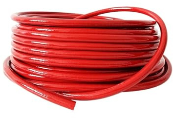 LIUCH ID 8mm/10mm Fuel Pipe Resin Wire-clamping Oil-resistant Diesel Oil Gasoline Hose Rubber Fuel Tube Three Tiered Staffing(8X12.5MM,3M)