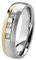 DOOSTI Partnerring/Trauring Funny - Bicolor Chirurgischer Edelstahl mit Gratis Gravur