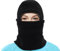 BACKSPORT Damen Herren Balaclava Sturmhaube Schalmütze Maske Mütze Wintermütze Ski Radfahren Warm Gefüttert (#B Schwarz)