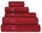 Tommy Hilfiger - Handtuch Serie Legend 2 - Uni 560 g/m², 100% Baumwolle, rot, Badetuch 70 x 140 cm