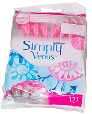 Gillette Gillette Simply Venus 3 Einwegrasierer Für Damen, 8+4 Gratis Pack 145 g