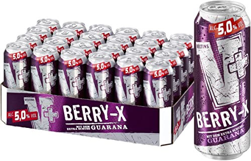 VELTINS V+ Berry-X Biermischgetränk, EINWEG (24 x 0.5 l Dose)