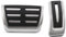 Emblem Trading Emblem Pedalset Edelstahl A4 B8 S4 A5 S5 Q5 SQ5 Automatik Pedalkappen LHD