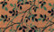 Coco&Coir Door Mat Natural Coir | Non-Slip | Thick Coir | Premium Quality | Rubber Backed | Eco-Friendly | Indoor | Outdoor | Heavy Duty | Leaves Theme | Entrance Door Mat | 45 x 75 cm (Shadow Leaves)