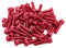 sourcing map 50 Stück rote M6 x 30 mm Motorrad Auto Innensechskant-Befestigungsschrauben Schrauben