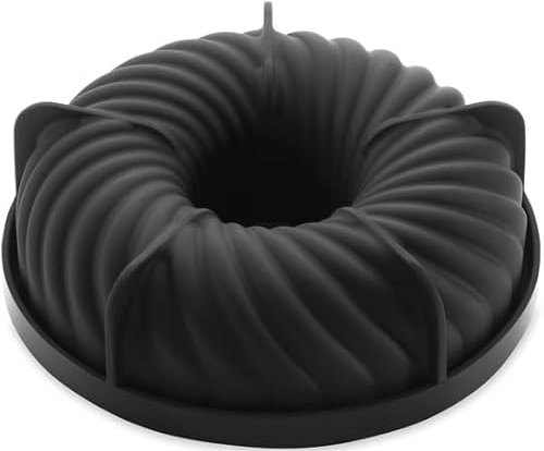 Pavoni Runde Kuchenform aus Silikon, 180 x 57 mm, Vol. 1036 ml