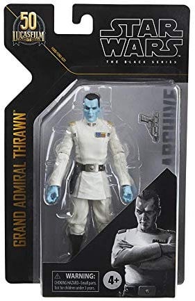 Star Wars The Black Series Archive Grand Admiral Thrawn Toy 15-cm-scale Rebels Collectible Figure, Toys for Children Aged 4 and Up