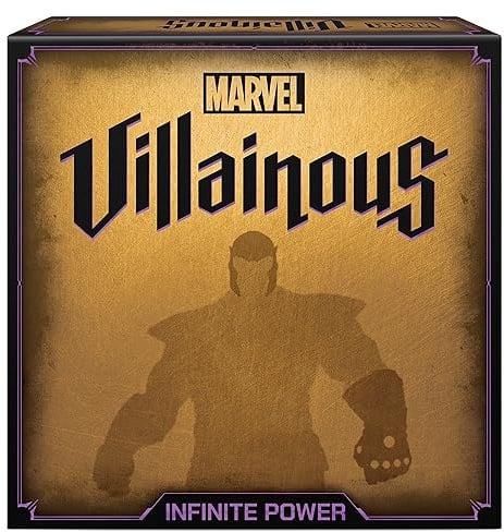 Ravensburger Gesellschaftsspiel - Marvel Villainous Infinite Power 26959 - deutsche Ausgabe des Strategiespiels mit verdrehter Spielmoral ab 12 Jahren