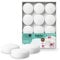 Bolsius - Candele galleggianti Maxi - Bianco - 12 pezzi in una scatola - Ø 7,6 cm - Tempo di combustione 8 ore - Senza profumo - Cera paraffina - Candela galleggiante XL - Varie occasioni