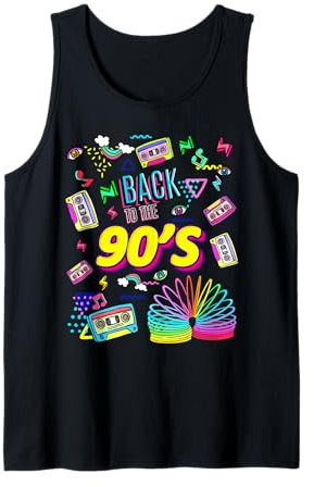 Cooles 90's Forever, Vintage-Retro-Grafikdesign zurück in die 90er Tank Top