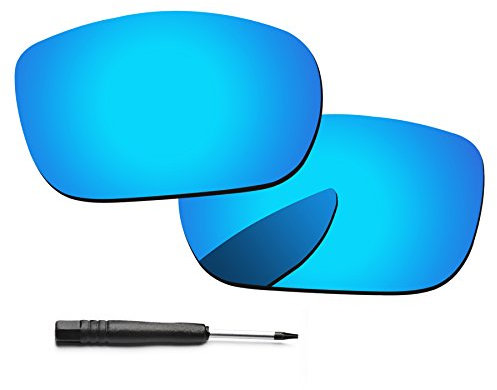PapaViva Ersatzgläser und Schraubendreher für Oakley TwoFace OO9189, eisblau, Einheitsgröße