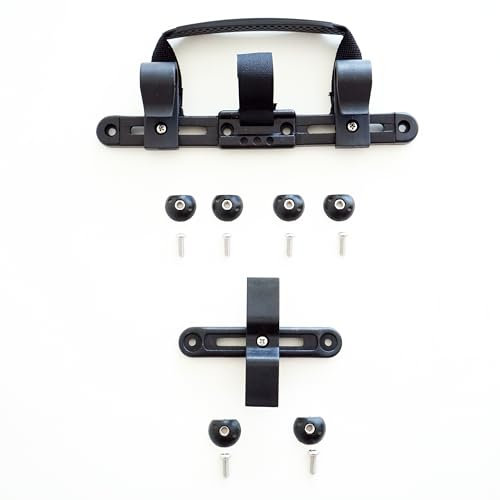 Vincita Kit de quincaillerie pour sacoche de vélo – Convertissez n'importe quel sac en sacoche de vélo – Un ensemble de matériel de fixation pour sacoche de vélo (diamètre du porte-bagages jusqu'à 20