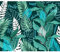 murando Fototapete Premium-Vlies Dschungel 100x70cm Foto Tapete Schlafzimmer Wohnzimmer Vliestapete XXL Wandtapete Motivtapeten Bildtapete 3d Effekt Wand Dekoration Neon Blätter Natur Exotik Pflanzen