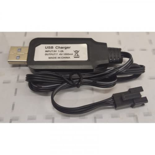 USB Ladegerät Stecker schwarz für Akku DF1571-7620