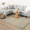 FRAAI | Home & Living Wollteppich - Feline Olivgrün Wolle - Flachgewebe - Einfarbig - Modern, Skandinavisch - Wohnzimmer, Esszimmer, Schlafzimmer - Carpet