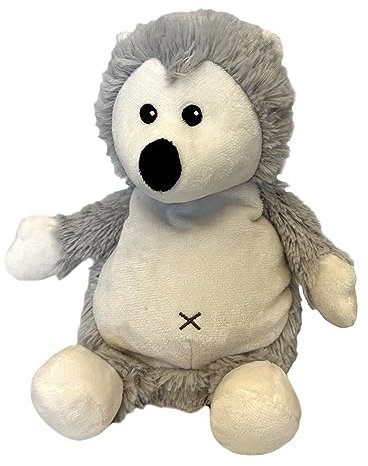 Warmies® Wärmekissen/Stofftier Minis Igel grau herausnehmbare Hirse Lavendelfüllung 20cm 240g (exklusives Warmies-Design für Greenlife Value)