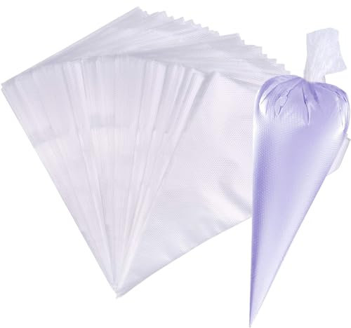 100pcs Piping Bags,Piping Bag Tear-Proof Icing Bags for Frosting Pastry Bags Icing Piping Bags Pastry Bag for Cake Decorating Large Piping Bags Piping Bags and Nozzles Icing Bag.