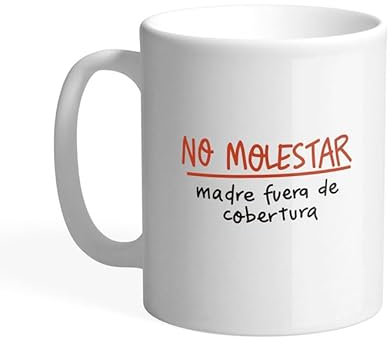 Pedrita Parker Taza desayuno para madres Taza café divertida - No molestar, madre fuera de cobertura