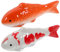 CLISPEED Keramik Schwimmender Fisch Kleine Porzellan-Fischfigur Aquarium-Schwimmer Ornament Für Aquarium Teich Pool