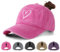 HeyCaps Pferdeschwanz Baseball Cap Damen Verstellbare Baseballkappe Vintage Mützen Sonnenschutz Basecap Mit Zopf Loch für Sommer Sport