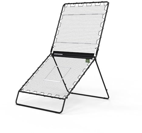 EXIT Toys Smash Padel Rebounder - Zusammenklappbar - Verstellbares Netz - Für Alle Niveaus - Für Anfänger und Fortgeschrittene - Padel Überall Spielen - 164x124x202cm