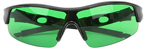 GYZOUKA Grow Room Glasses HPS Lighting LED Light Goggles UV Protective for Growing Environments (Green)