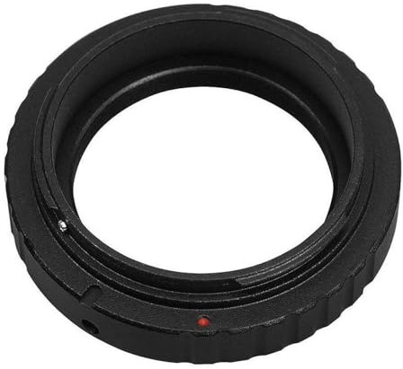 Anello a T in lega di alluminio, adattatore universale per obiettivo T2, adatto per Canon DSLR EOS (passo M42 x 0,75)