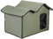 Large Insulated Feral Cat House with Waterproof Design | Weatherproof Pet Shelter Featuring Transparent Door | Washable Cat Hut for Feral Cats, Stray Cats, and Small Dogs